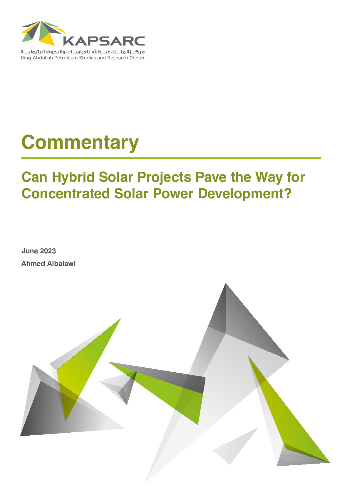 Can Hybrid Solar Projects Pave the Way for Concentrated Solar Power Development?