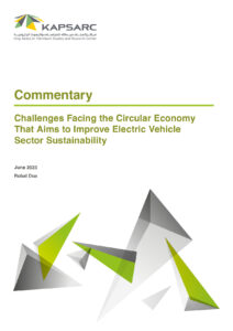 Challenges Facing the Circular Economy That Aims to Improve Electric Vehicle Sector Sustainability